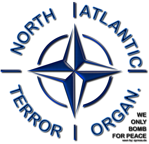 Datei:North Atlantic Terror Organ. WE ONLY BOMB FOR PEACE kurzelinks.de fcrr.png
